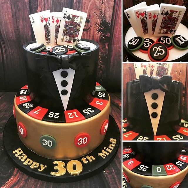 Casino Cake by MIRAculous Cakes