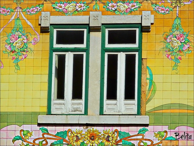 window -Lisbon (Portugal).