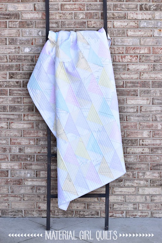 Quiet Flight quilt by Amanda Castor of Material Girl Quilts