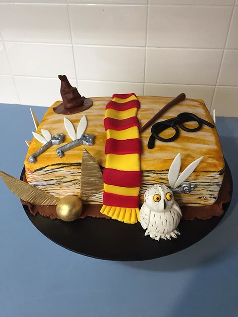 HP Theme Cake by Jill Carnovale