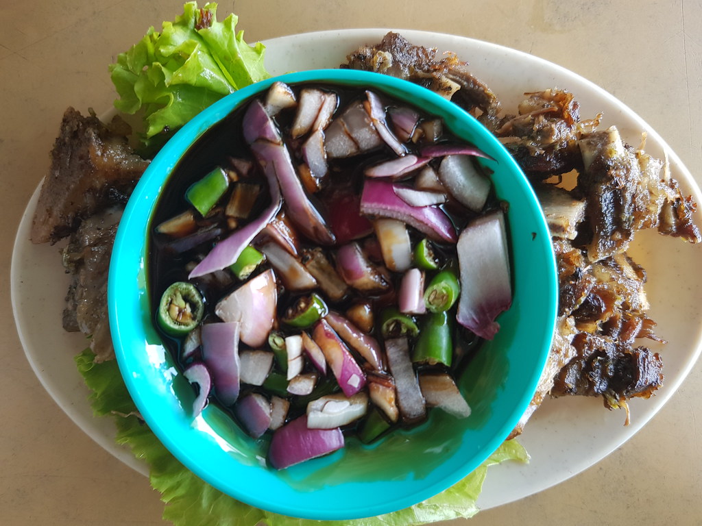 Nasi Kambing Harimau Nangis per plate $15 @ Restoran Sup Subang Masjid