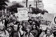 DREAMERS Pay More Taxes than TRUMP | Dallas Women's March 2018