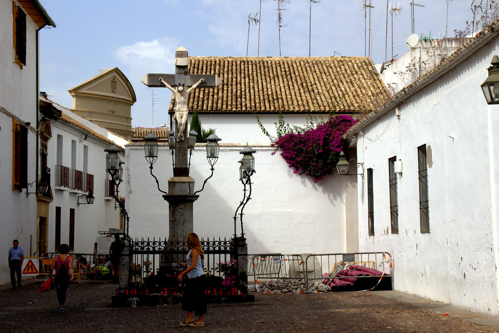 en la Plaza del Cristo de los Faroles, Córdoba