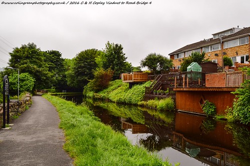 Canal At Copley, West Yorkshire.