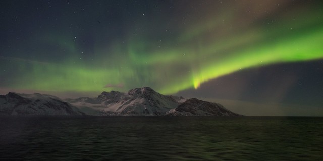 Aurora over Nord Fugloya