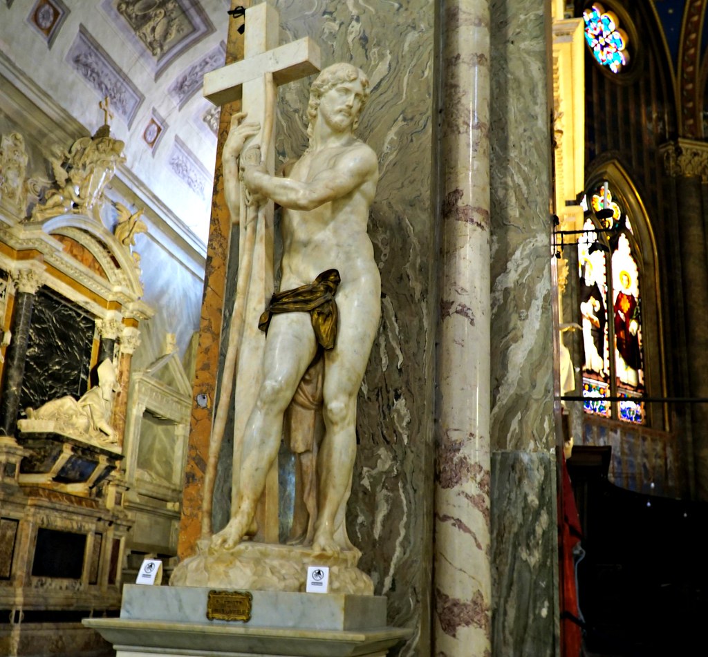 Michelangelon Ristiä kantava Kristus