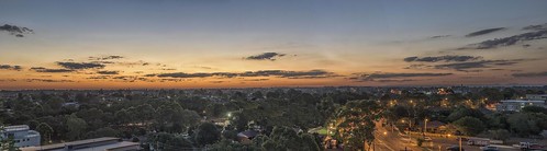 parramatta west sunset bluehour sydney australia nsw newsouthwales panorama