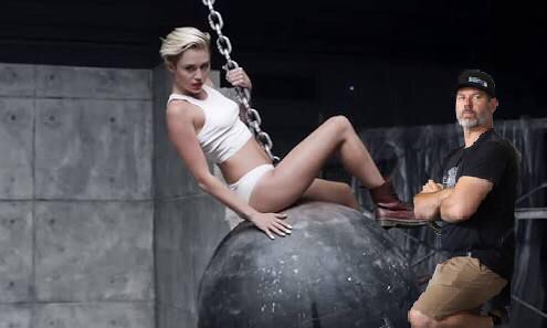 She came in on a wrecking ball