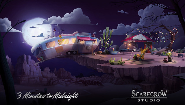 Point-and-Click Graphic Adventure (3 Minutes to Midnight) From Scarecrow Studio