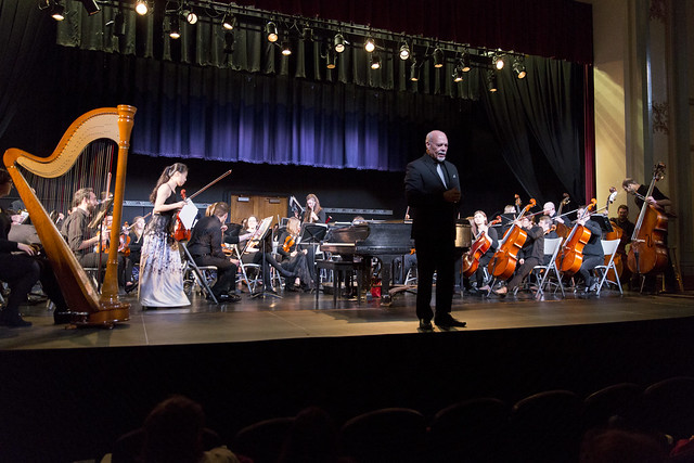 University of Iowa Symphony Orchestra Visits Lincoln High