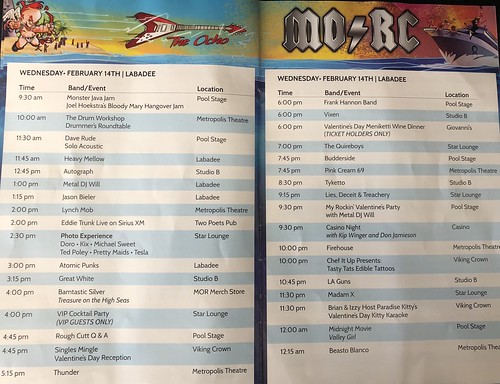 2018 Monsters of Rock Cruise
