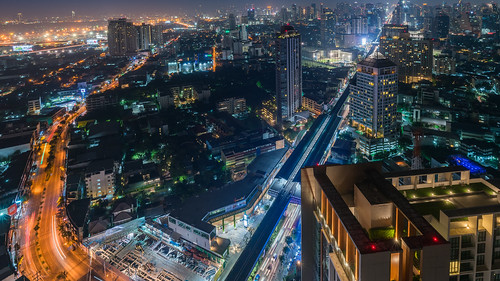 thailand bangkok night longexposure skyline sky city travel landscape panorama aerial outdoors wanderlust wide screen