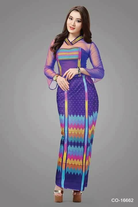 Top 20 Myanmar Traditional Dress Trends 2018 - Nails C