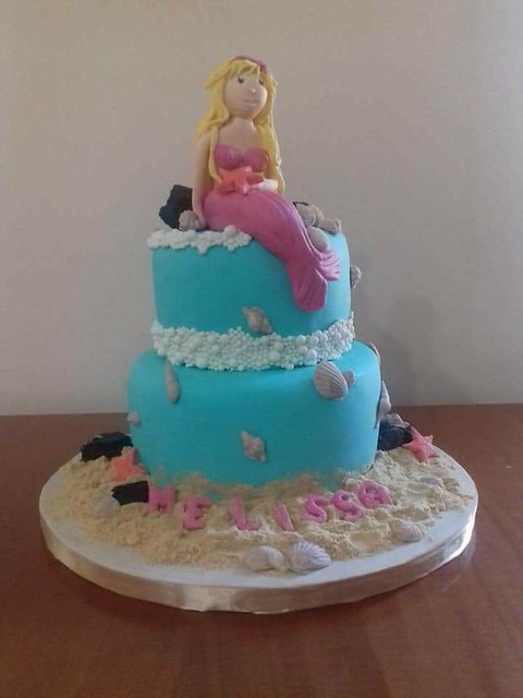 Mermaid Theme Cake by Donatella Calabretti