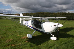 G-CJHF Aeropro Eurofox [LAA 376-15399] Popham 081017