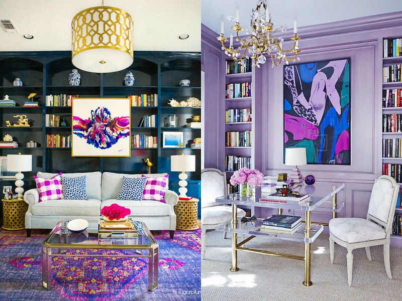 How to Decorate with the Pantone 2018 Color of the Year, Ultra Violet