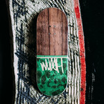 Wush Decks - Brown & Green Splitply Deck
