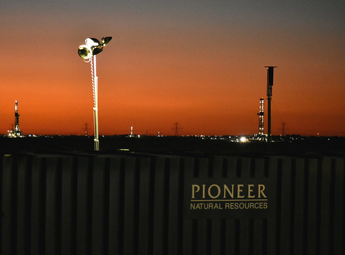 drilling rig permianbasin midlandbasin midlandcounty texas oilfield oilandgas sunset landscape