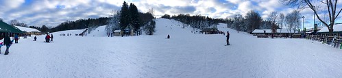 kissingbridge panorama skiing skilift chairlift snow glenwood newyork