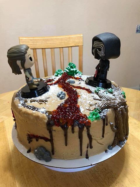 Starwars Inspired Cake by The Midnight Caker