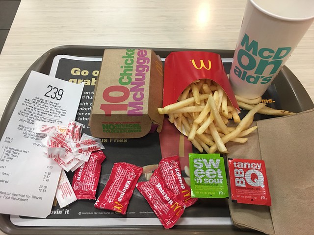 Mc Nuggets meal