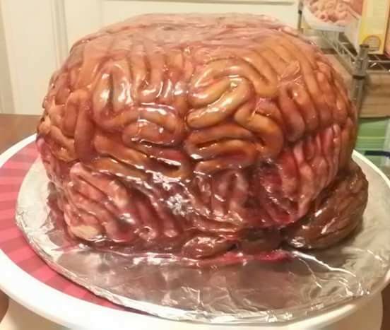 Brains Cake by Shawna Ackerson