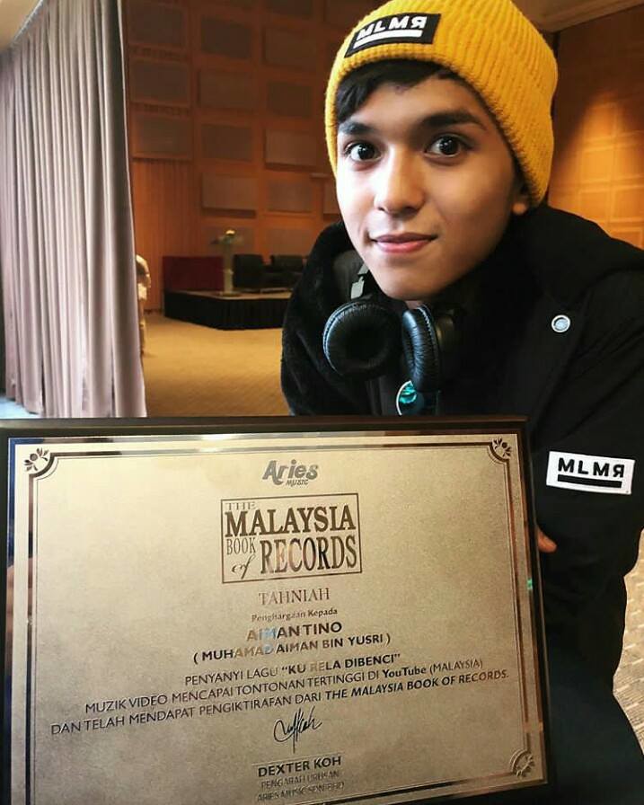Malaysia Book Of Records Muzik Iktiraf Aiman Tino