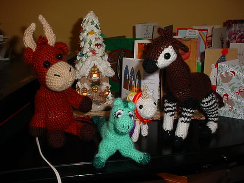 The League of Little Crocheted Ungulates