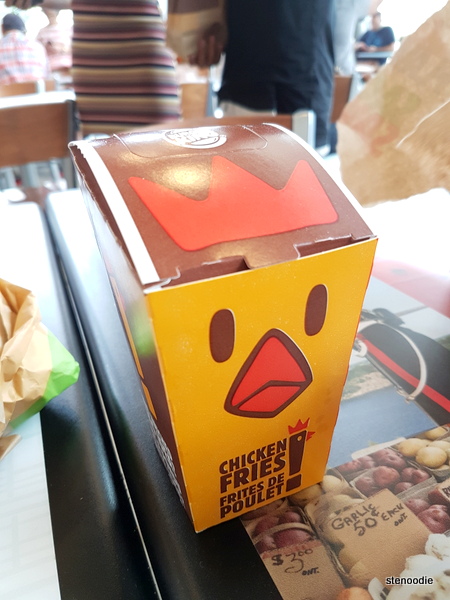  Chicken fries from Burger King