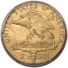 1915-S Panama-Pacific $2.50 Gold reverse