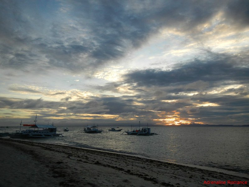 Sunrise at Malapascua Island