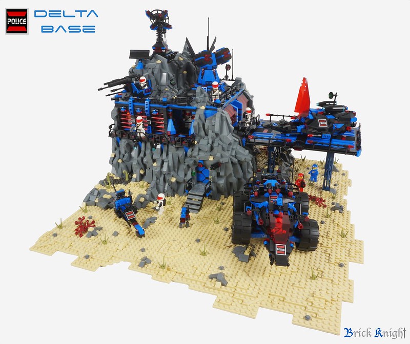 MOC] Space Police Delta Base - LEGO Sci 