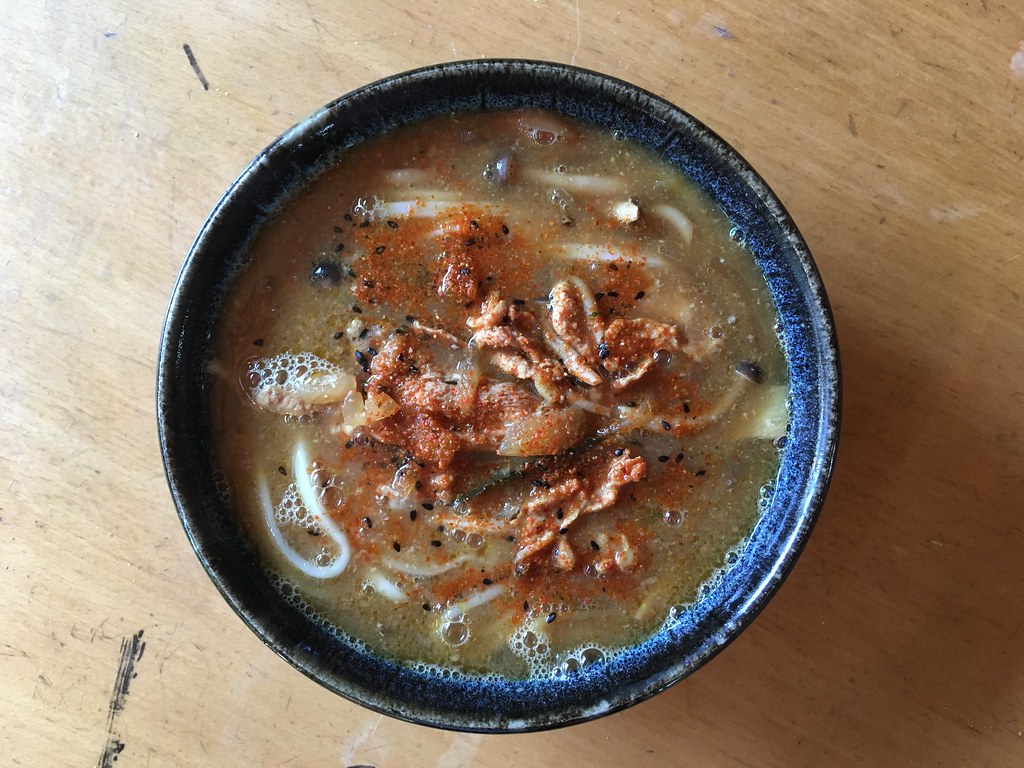Curry UDON (curry soup noodle)