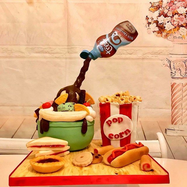 3D Food Cake by Selina Mccloud