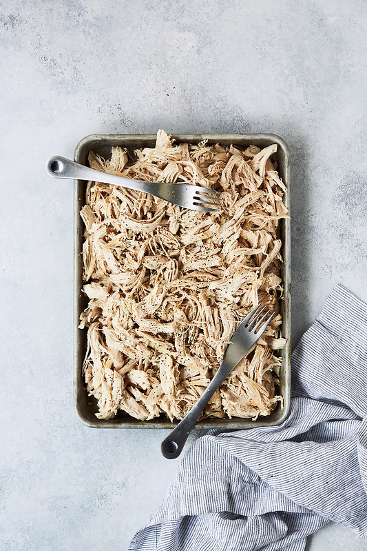 Instant Pot Shredded Chicken {with Recipe Ideas & Slow Cooker Option}