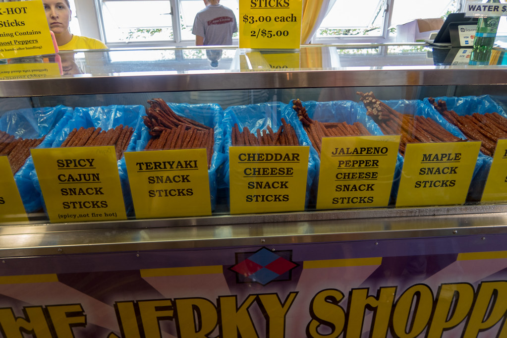 Flavors of jerky at the Iowa State Fair