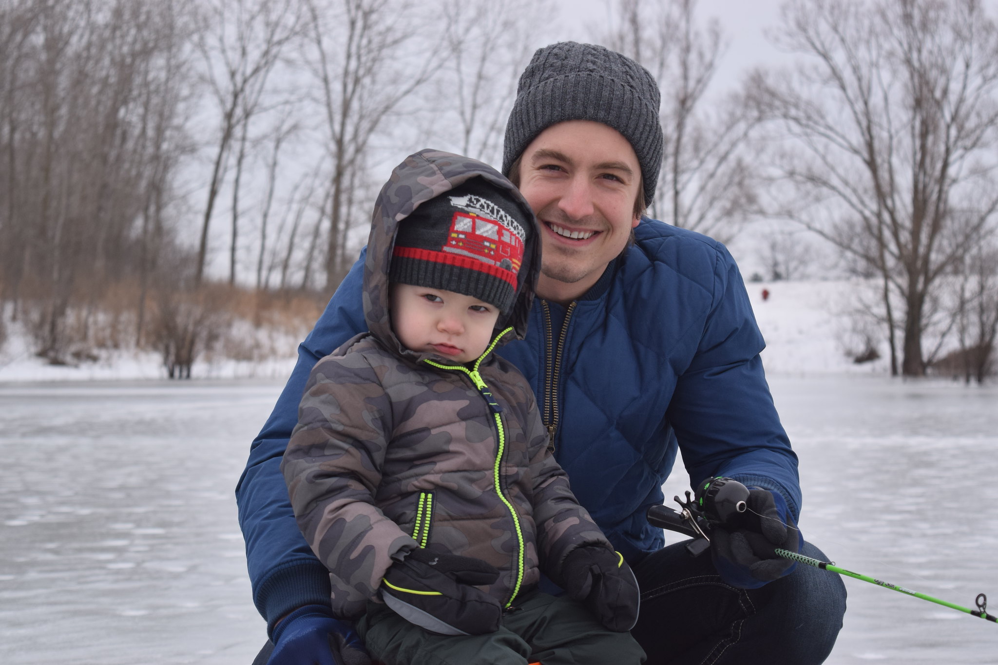 Ice Fishing Derby Attracts Crowds Young and Old