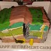 Geological retirement cake