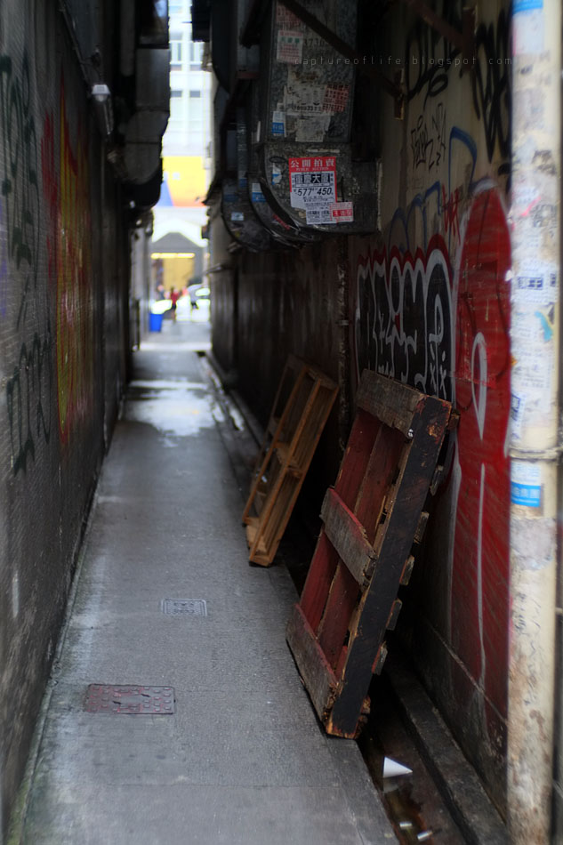 back alley