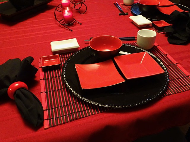 Oriental Inspired Tablescape at From My Carolina Home
