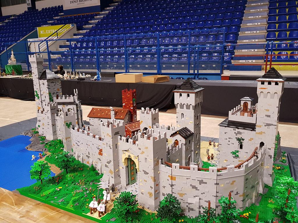 Beautiful Medieval LEGO Town All About The Bricks