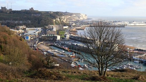 The view from St Martin Battery, Dover