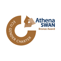 Athena SWAN bronze award logo