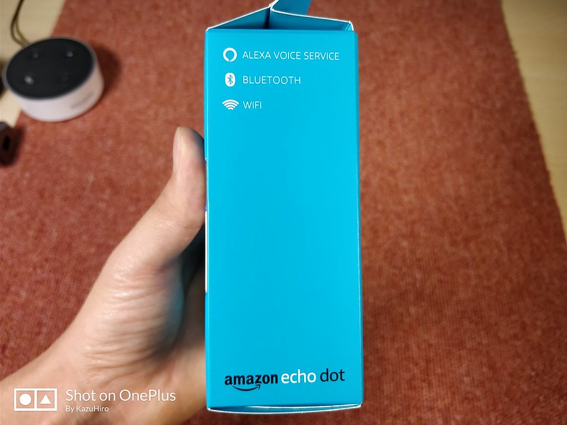Amazon Echo dot 開封レビュー (4)