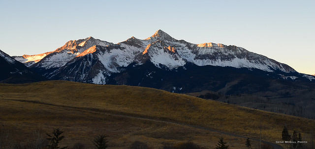 Mt. Wilson & Wilson Peak at Sunrise
