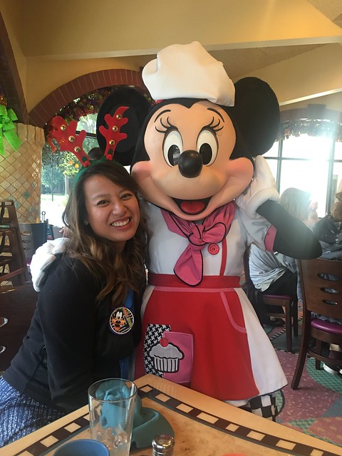 Yen with Minnie Mouse  Dec 25, 2017