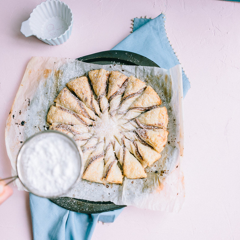puff pastry dessert idea - vegan