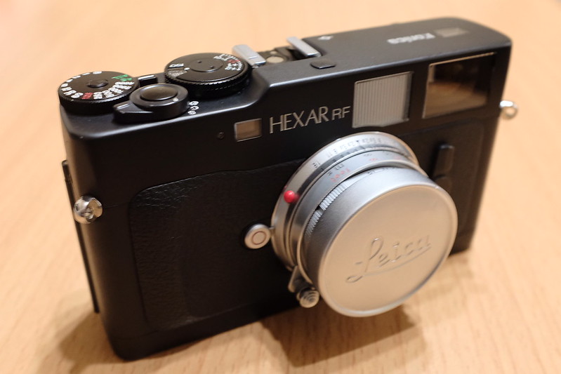 KONICA HEXAR RF+Leica Elmar 50mm f2.8