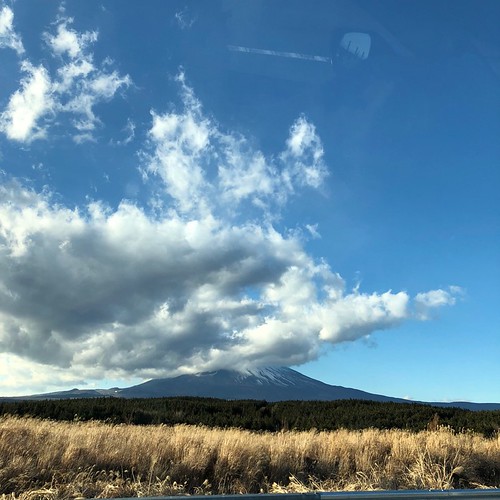 2018年元日の富士山