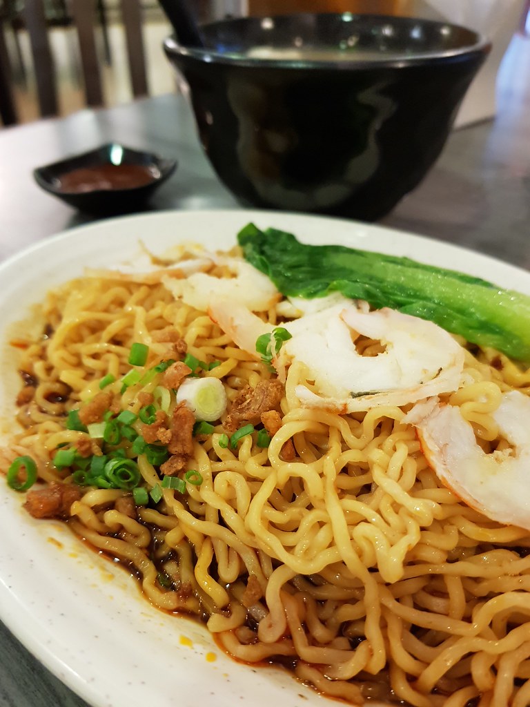 馬來栈拉麵(干) Belachan Ramen(Dry) $10 @ Uncle Xian Noodles House 阿贤猪肉丸拉面馆 Jalan Puteri Puchong